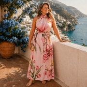 Rosa | Halter Maxi Dress