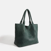 Marcelina | Duża pleciona torebka shopper