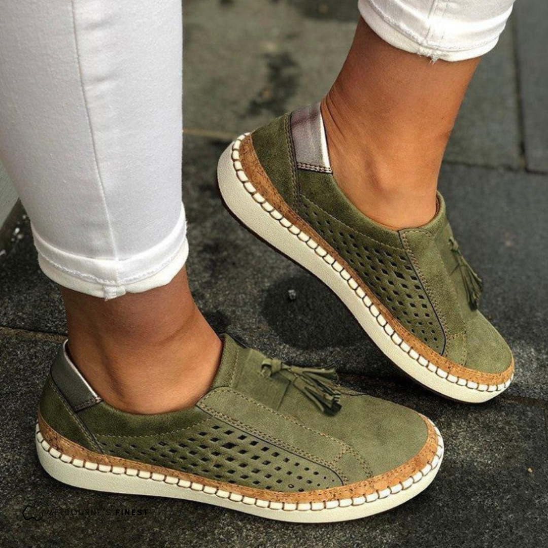 Urszula | Damskie Ortopedyczne Buty Wsuwane z Amortyzacją