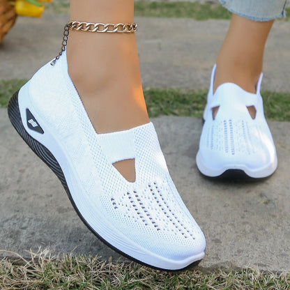 Donna | Slip-Ons Breathable Walking Shoes