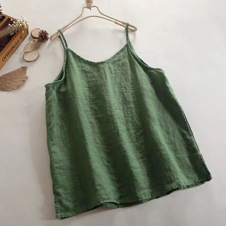 Diana | Linen Camisole Top