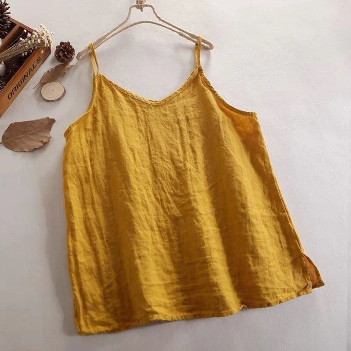 Diana | Linen Camisole Top