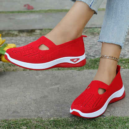 Donna | Slip-Ons Breathable Walking Shoes