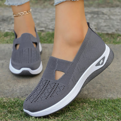 Donna | Slip-Ons Breathable Walking Shoes