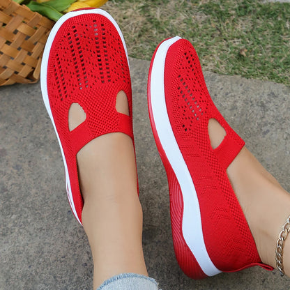 Donna | Slip-Ons Breathable Walking Shoes