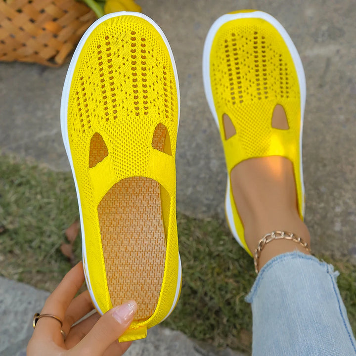 Donna | Slip-Ons Breathable Walking Shoes