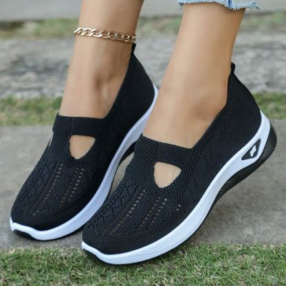 Donna | Slip-Ons Breathable Walking Shoes