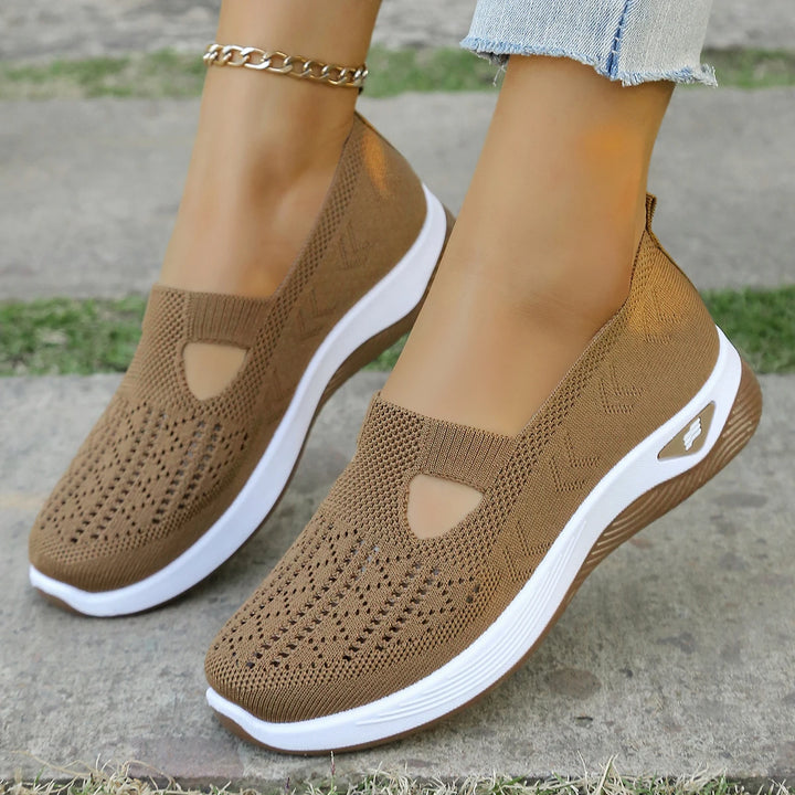 Donna | Slip-Ons Breathable Walking Shoes