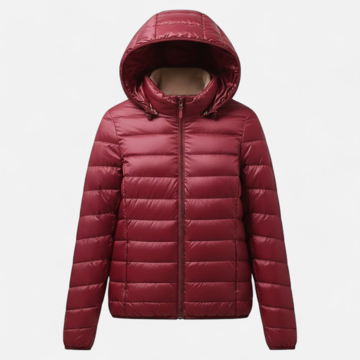 Helena | Lekki Damski Płaszcz Puchowy z Ociepleniem