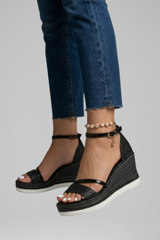 Liliana | Ortopedyczne sandały na koturnie z amortyzacją