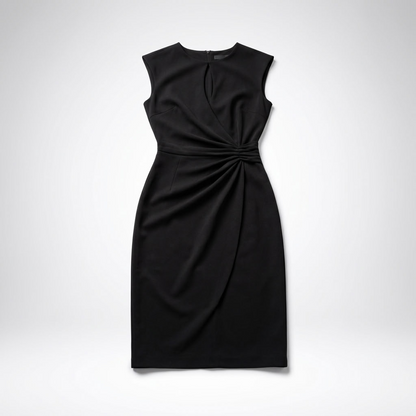 Celina | Elegancka sukienka midi z marszczeniem w talii